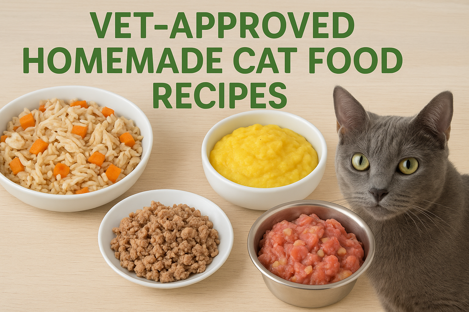 10 Vet-Approved Homemade Cat Food Recipes Your Cat Will Love